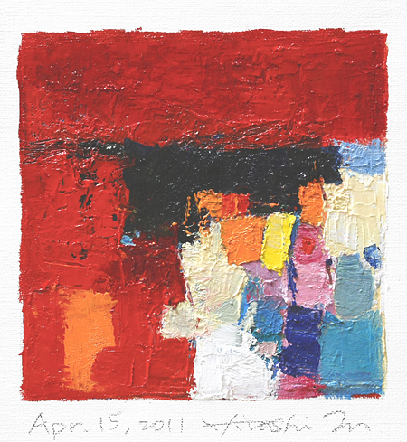 hiroshi matsumoto 9x9 paintings