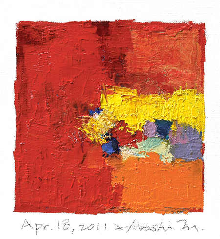 hiroshi matsumoto 9x9 paintings