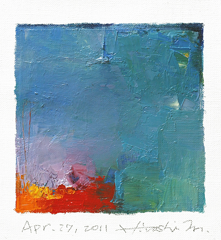hiroshi matsumoto 9x9 paintings
