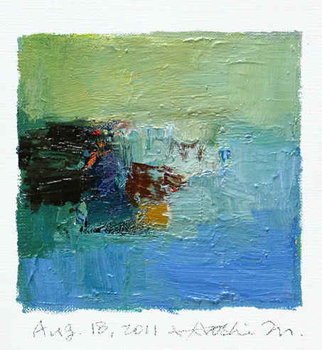 hiroshi matsumoto 9x9 paintings