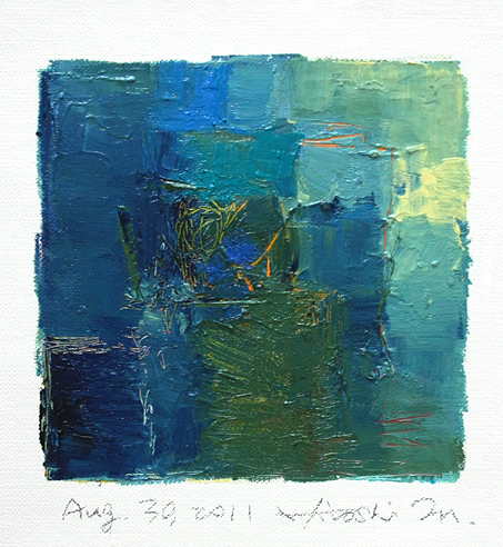hiroshi matsumoto 9x9 paintings
