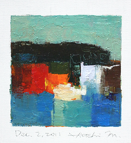 hiroshi matsumoto 9x9 paintings