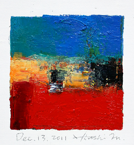 hiroshi matsumoto 9x9 paintings