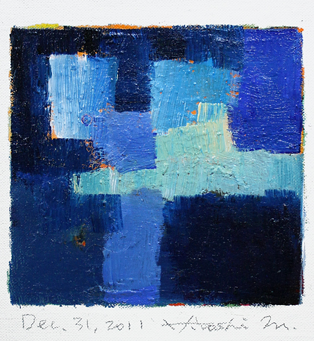 hiroshi matsumoto 9x9 paintings