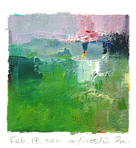 hiroshi matsumoto 9x9 paintings