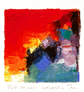 hiroshi matsumoto 9x9 paintings