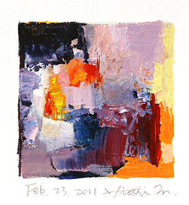 hiroshi matsumoto 9x9 paintings
