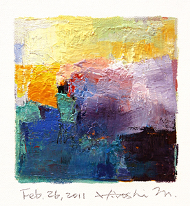 hiroshi matsumoto 9x9 paintings