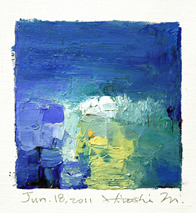 hiroshi matsumoto 9x9 paintings