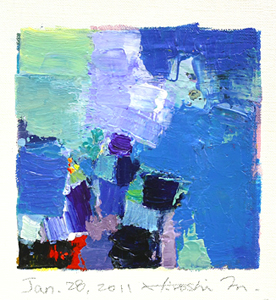 hiroshi matsumoto 9x9 paintings