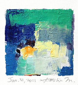 hiroshi matsumoto 9x9 paintings