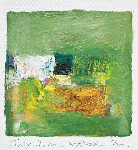hiroshi matsumoto 9x9 paintings