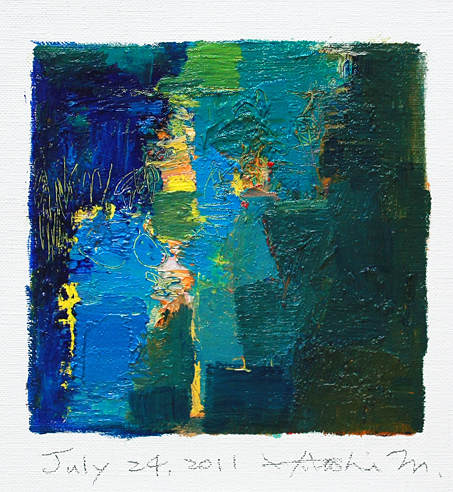hiroshi matsumoto 9x9 paintings