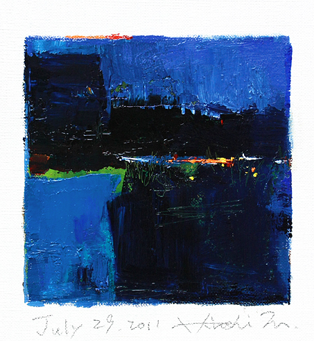 hiroshi matsumoto 9x9 paintings