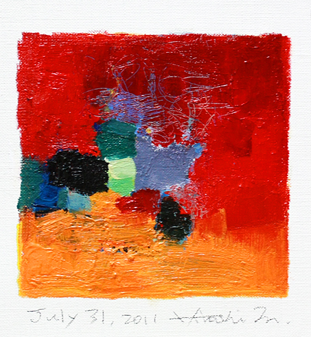 hiroshi matsumoto 9x9 paintings