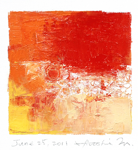 hiroshi matsumoto 9x9 paintings