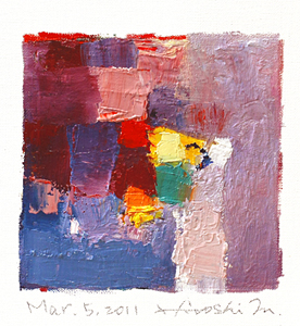 hiroshi matsumoto 9x9 paintings