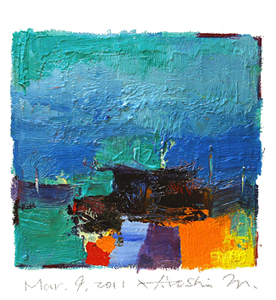 hiroshi matsumoto 9x9 paintings