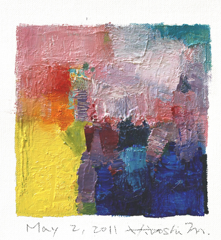 hiroshi matsumoto 9x9 paintings