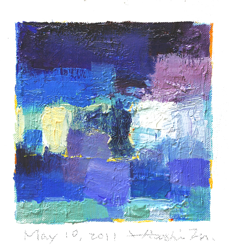 hiroshi matsumoto 9x9 paintings