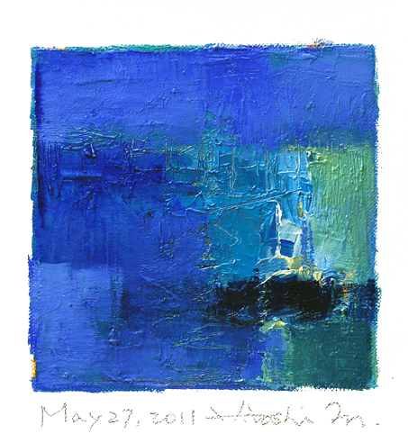 hiroshi matsumoto 9x9 paintings