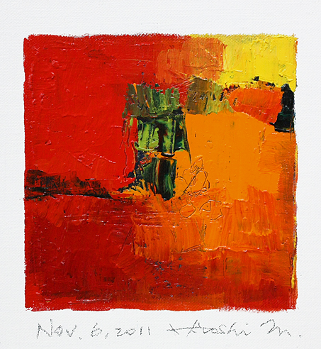 hiroshi matsumoto 9x9 paintings
