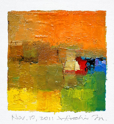 hiroshi matsumoto 9x9 paintings