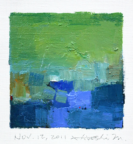 hiroshi matsumoto 9x9 paintings