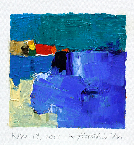 hiroshi matsumoto 9x9 paintings