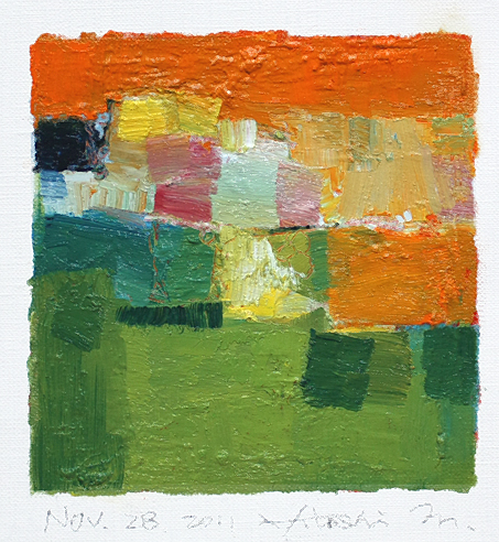 hiroshi matsumoto 9x9 paintings