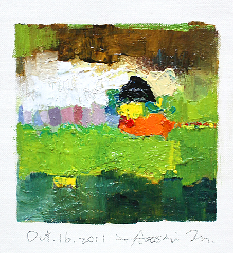 hiroshi matsumoto 9x9 paintings