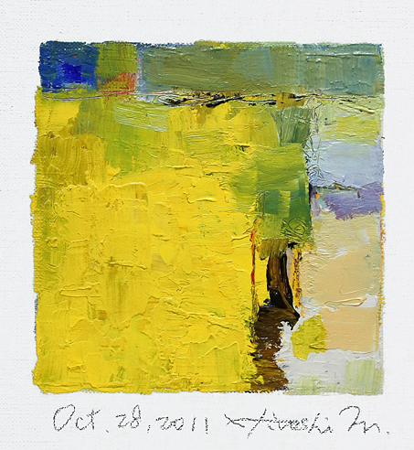 hiroshi matsumoto 9x9 paintings