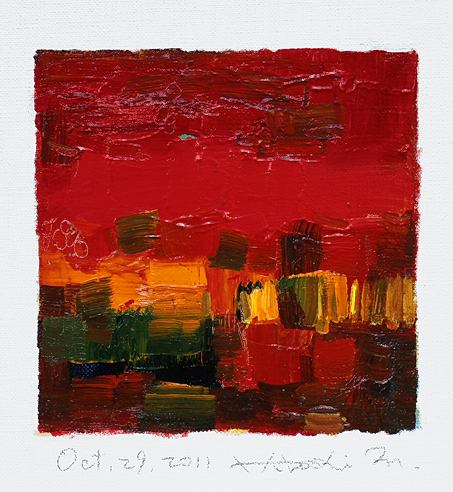 hiroshi matsumoto 9x9 paintings