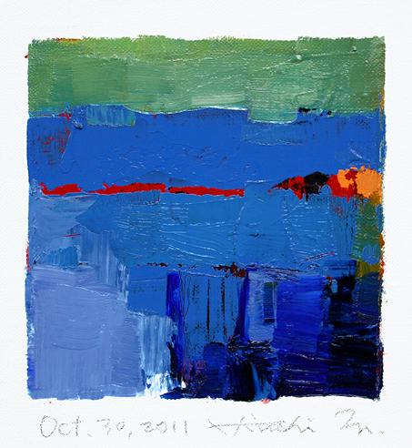 hiroshi matsumoto 9x9 paintings