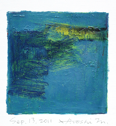 hiroshi matsumoto 9x9 paintings
