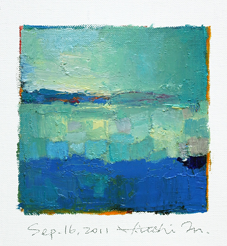 hiroshi matsumoto 9x9 paintings