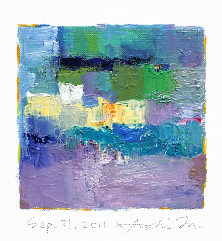 hiroshi matsumoto 9x9 paintings