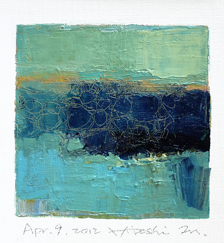 hiroshi matsumoto 9x9 paintings
