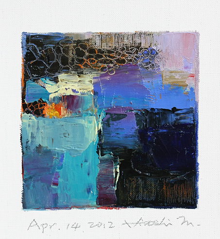 hiroshi matsumoto 9x9 paintings