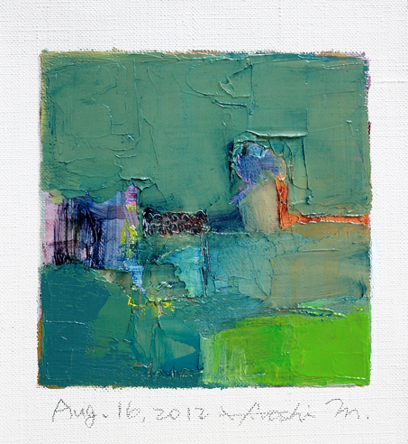 hiroshi matsumoto 9x9 paintings