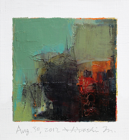 hiroshi matsumoto 9x9 paintings