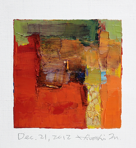 hiroshi matsumoto 9x9 paintings