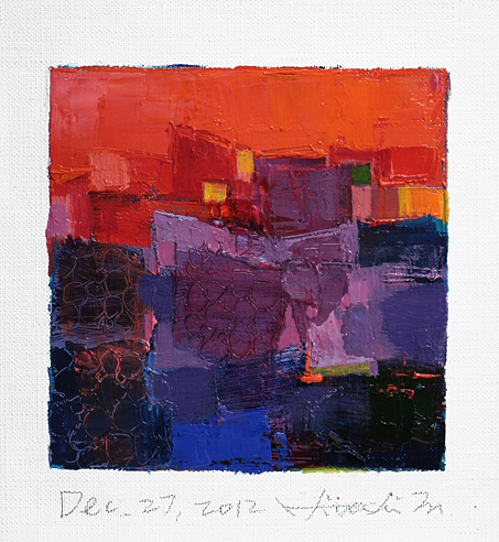 hiroshi matsumoto 9x9 paintings