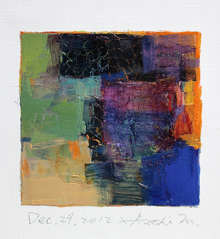 hiroshi matsumoto 9x9 paintings