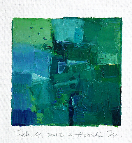 hiroshi matsumoto 9x9 paintings