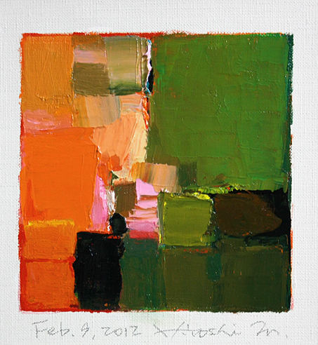 hiroshi matsumoto 9x9 paintings