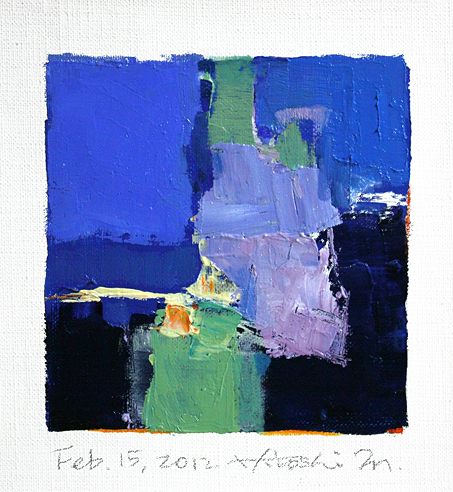 hiroshi matsumoto 9x9 paintings
