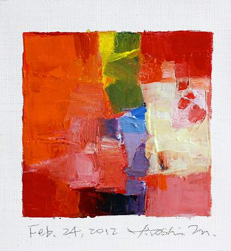 hiroshi matsumoto 9x9 paintings