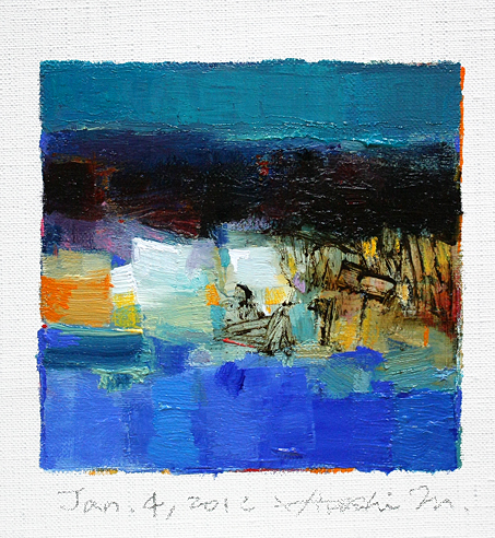 hiroshi matsumoto 9x9 paintings