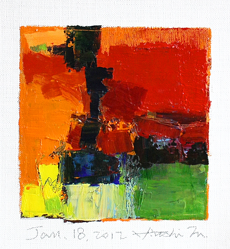 hiroshi matsumoto 9x9 paintings